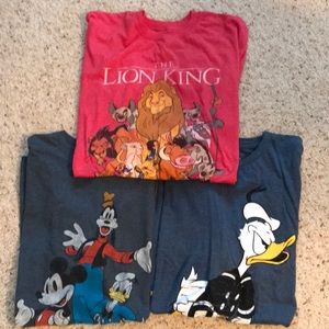 Disney t-shirts